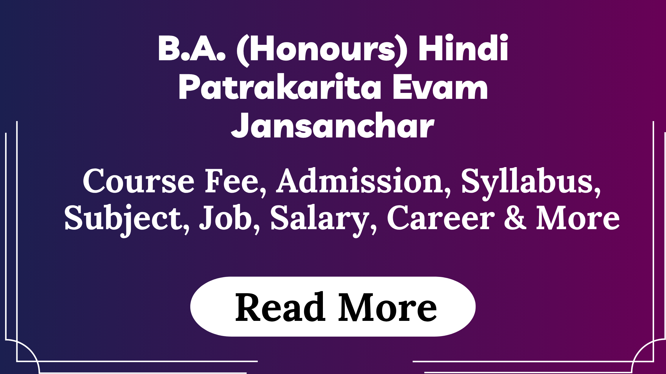 You are currently viewing BHJMC Course Fees, Admission, Syllabus, Subject, Job, Salary, Career & More